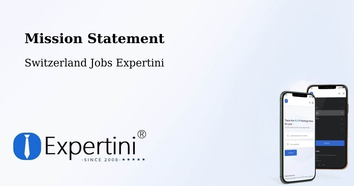 Corporate Mission – Zürich - Switzerland Jobs Expertini